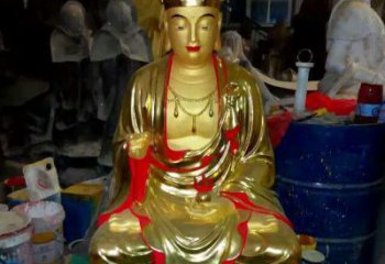 大型地藏王菩薩佛像廠家，玻璃鋼材質(zhì)，地藏王菩薩佛像承接
