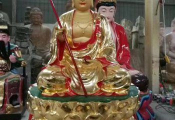 家用地藏王菩薩佛像制作，彩繪工藝，鑄銅地藏王菩薩佛像制作