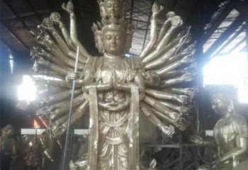 通用千手觀音佛像，寺廟佛像，鑄銅千手觀音佛像廠家
