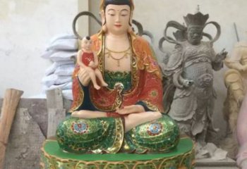 彩繪送子觀音佛像廠，彩繪工藝，送子觀音佛像定做