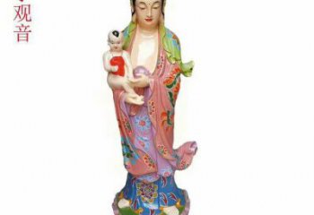 預(yù)定送子觀音佛像，彩繪佛像，送子觀音佛像承接