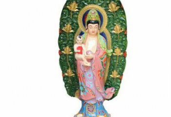 指定送子觀音佛像，彩繪佛像，送子觀音佛像承接