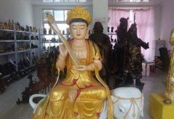 承接文殊普賢菩薩佛像，寺廟佛像，鑄銅文殊普賢菩薩佛像制作