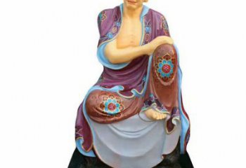 通用十八羅漢神像，彩繪效果，十八羅漢神像選用