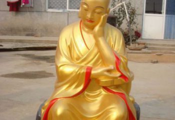 寺廟十八羅漢神像生產，玻璃鋼材質，鑄銅十八羅漢神像制作