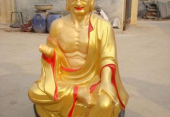 指定十八羅漢神像，鎏金效果，彩繪十八羅漢神像生產(chǎn)