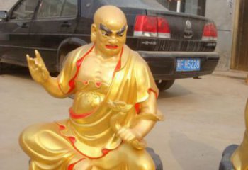 指定十八羅漢神像，寺廟神像，仿銅十八羅漢神像定做