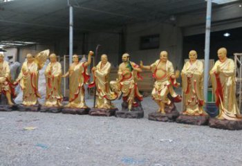 十八羅漢佛像