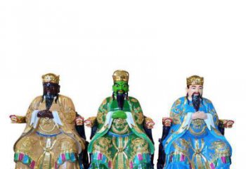 常用三官大帝神像，家用佛像，三官大帝神像預(yù)用