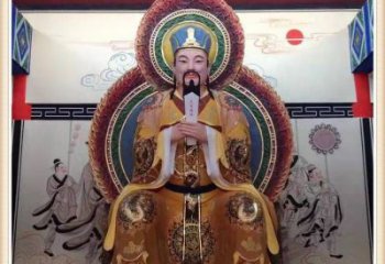 三官大帝神像制作，家用佛像，彩繪三官大帝神像生產(chǎn)