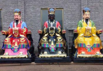 預(yù)定三官大帝神像，佛堂擺放，家用三官大帝神像廠(chǎng)