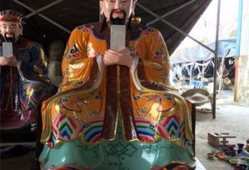 指定三官大帝神像，彩繪佛像，彩繪三官大帝神像廠家