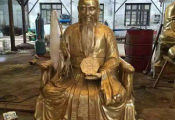 承接太上老君神像，鑄銅工藝，寺廟太上老君神像廠家