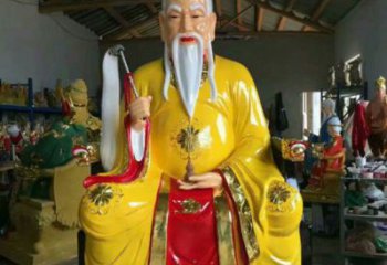 大型太上老君神像廠家，鑄銅工藝，鑄銅太上老君神像制作
