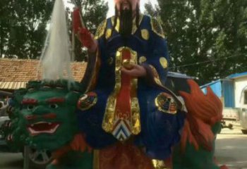 承接通天教主神像，寺廟神像，玻璃鋼通天教主神像生產(chǎn)