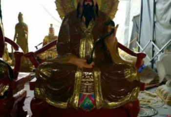 通用通天教主神像，鑄銅工藝，寺廟通天教主神像廠家