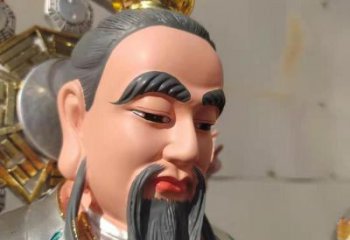 常用元始天尊神像，家用神像，仿銅元始天尊神像定做