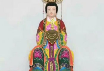大型三霄奶奶神像廠家，仿古神像，寺廟三霄奶奶神像廠家