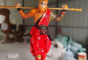 美猴王佛像工廠，彩繪工藝，大型美猴王佛像加工
