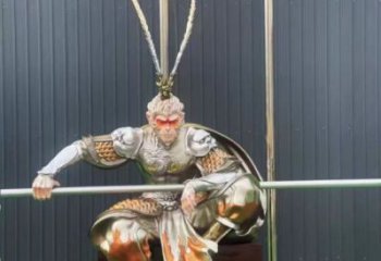 彩繪孫悟空佛像廠(chǎng)，現(xiàn)代工藝，玻璃鋼孫悟空佛像生產(chǎn)