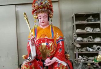 常用王母娘娘神像，鑄銅工藝，王母娘娘神像選用