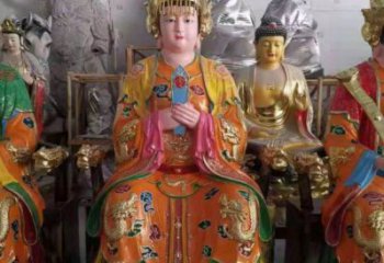 提供王母娘娘神像，仿古神像，鑄銅王母娘娘神像制作