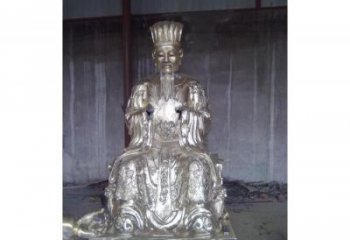 戶外玉皇大帝神像工廠，鑄銅神像，玉皇大帝銅神像生產(chǎn)