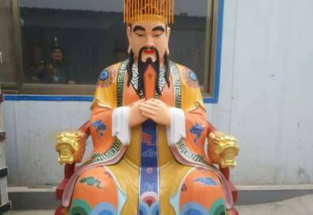 彩繪玉皇大帝神像廠，鑄銅工藝，彩繪玉皇大帝神像生產(chǎn)