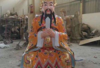 大型玉皇大帝神像廠家，玻璃鋼材質，玉皇大帝神像承接