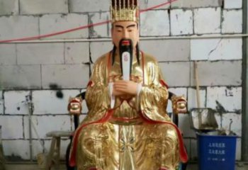 家用玉皇大帝神像制作，家用神像，彩繪玉皇大帝神像生產