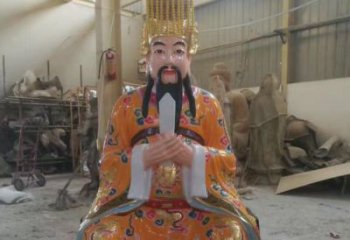 寺廟玉皇大帝神像生產，彩繪工藝，寺廟玉皇大帝神像廠家