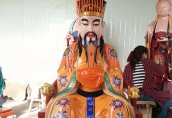 寺廟玉皇大帝神像生產，鎏金效果，生產玉皇大帝神像廠