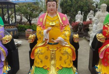 老母神像工廠，彩繪工藝，大型老母神像加工