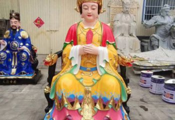 寺廟老母神像生產(chǎn)，鑄銅工藝，銅老母神像定做