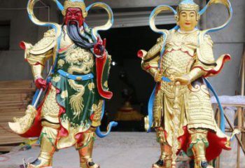 供應(yīng)四大天王神像，鑄銅工藝，鑄銅四大天王神像制作