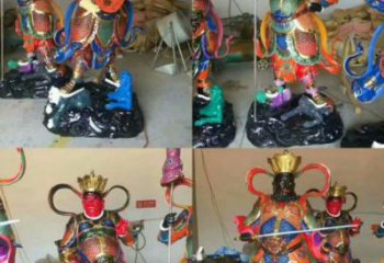 預(yù)定四大天王神像，佛堂擺放，家用四大天王神像廠