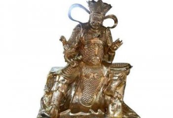 四大天王銅神像廠，鑄銅效果，大型四大天王銅神像加工