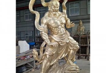 指定韋陀神像，鑄銅工藝，仿古韋陀神像廠家