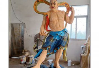 常用韋陀神像，寺廟神像，玻璃鋼韋陀神像生產(chǎn)
