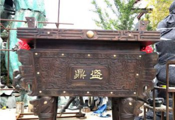 仿古大克鼎雕塑鑄造廠家