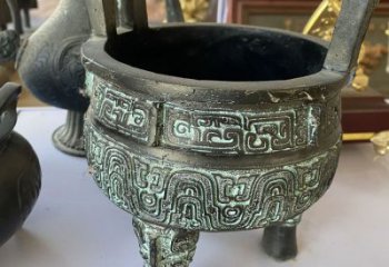 圓鼎雕塑，銅器景觀雕塑，鑄銅工藝