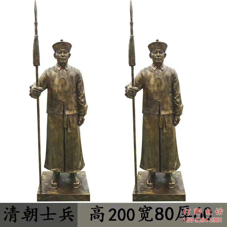 池州庭院武士雕塑