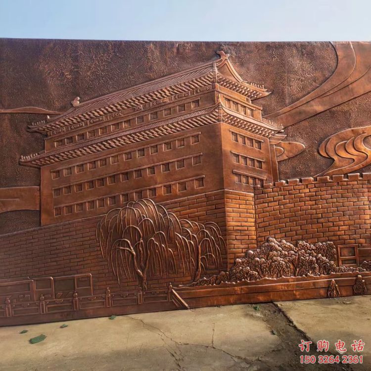 蘭州藝術(shù)浮雕精選，街道標(biāo)識(shí)，景觀鍛銅浮雕指用