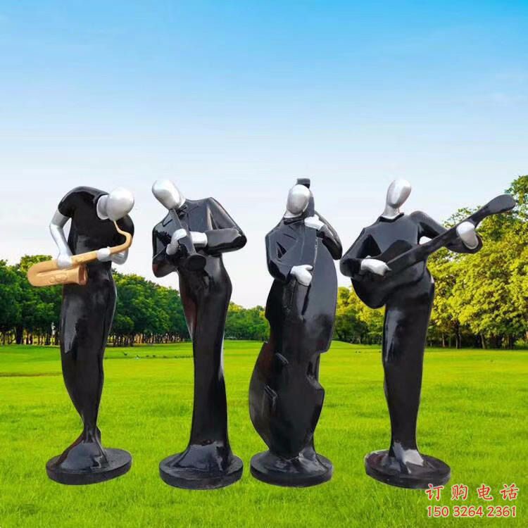 珠海住宅小區(qū)吹拉彈唱雕塑
