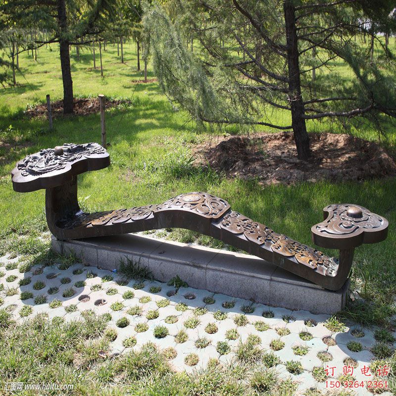 梧州景觀如意雕塑優(yōu)選，陸地擺件，園林如意雕塑供應(yīng)
