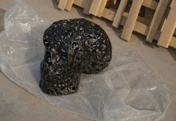 泉州酒店骷髏雕塑