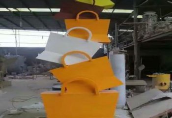 張掖烤漆挎包雕塑制造商，室外軟裝，景觀挎包雕塑制作
