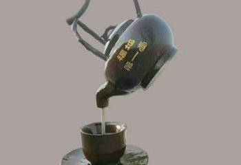 隴南玄關(guān)懸壺雕塑