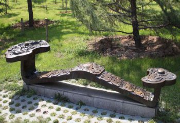 潮州景觀如意雕塑優(yōu)選，陸地擺件，園林如意雕塑供應(yīng)