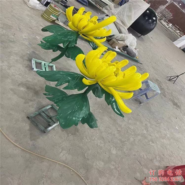 銅仁景區(qū)菊花雕塑優(yōu)選，圓雕體系，城市菊花雕塑選定